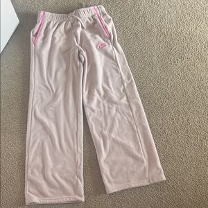 Nike Light Pink Fleece Pants